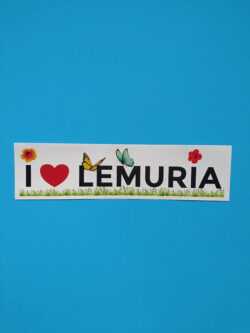 Lemuria bumper sticker
